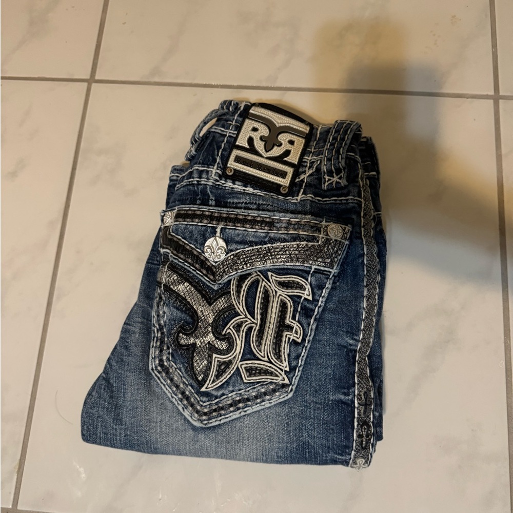 Rock revivals waist 26 slim boot cut